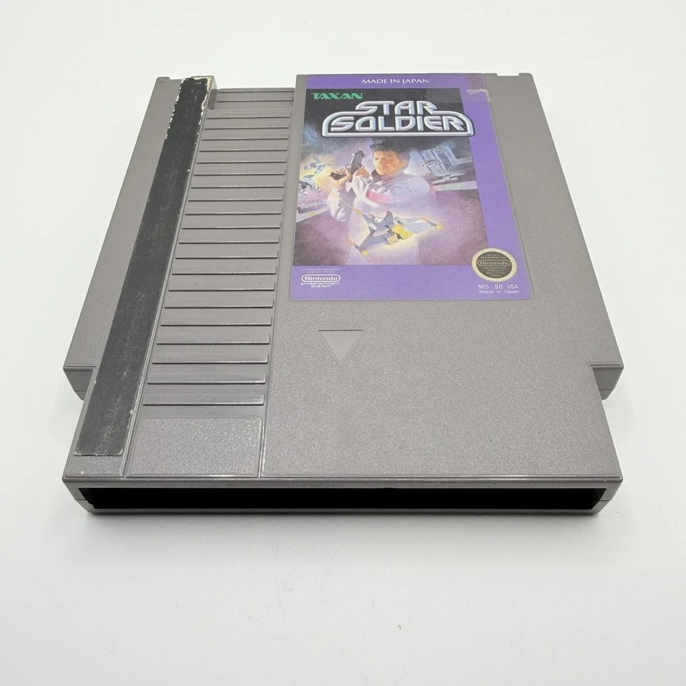 Star Soldier Nintendo NES Taxan NTSC-U/C 1989 Gray Cartridge Only Shoot Em Up
